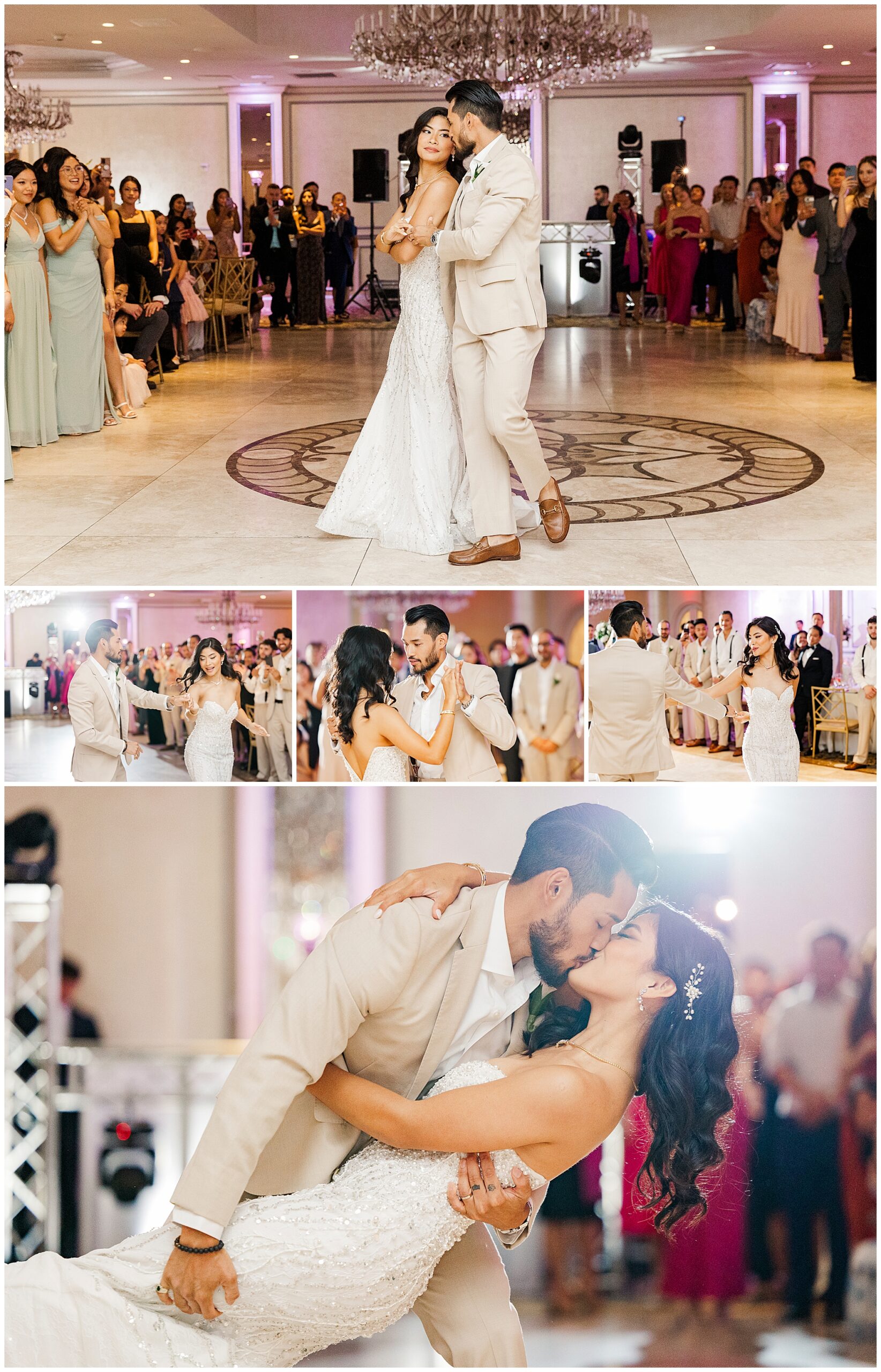intimate surf club on the sound wedding