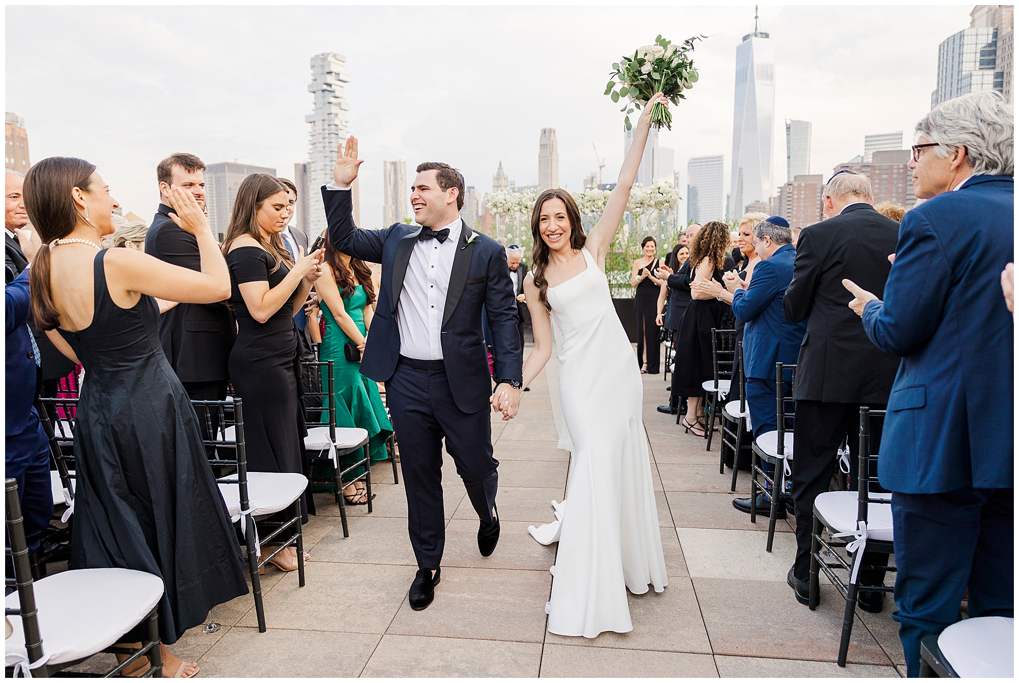 unique tribeca rooftop wedding in new york