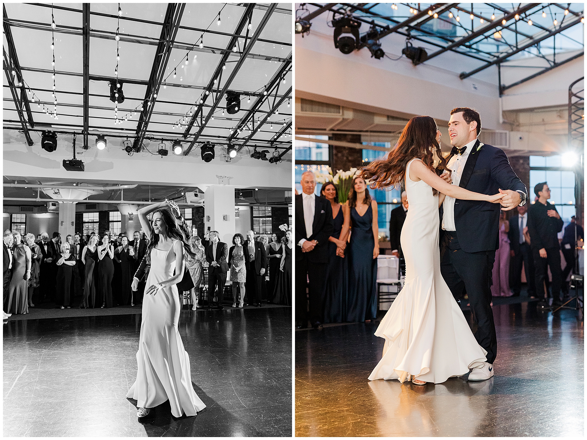 vibrant tribeca rooftop wedding in new york