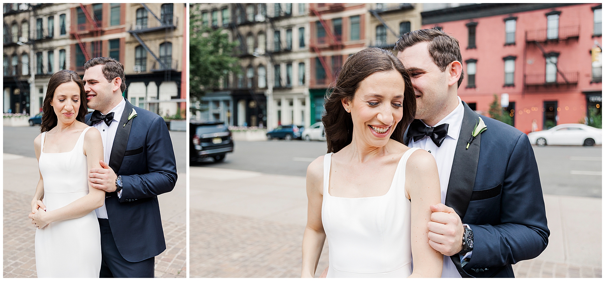 sweet tribeca rooftop wedding in new york