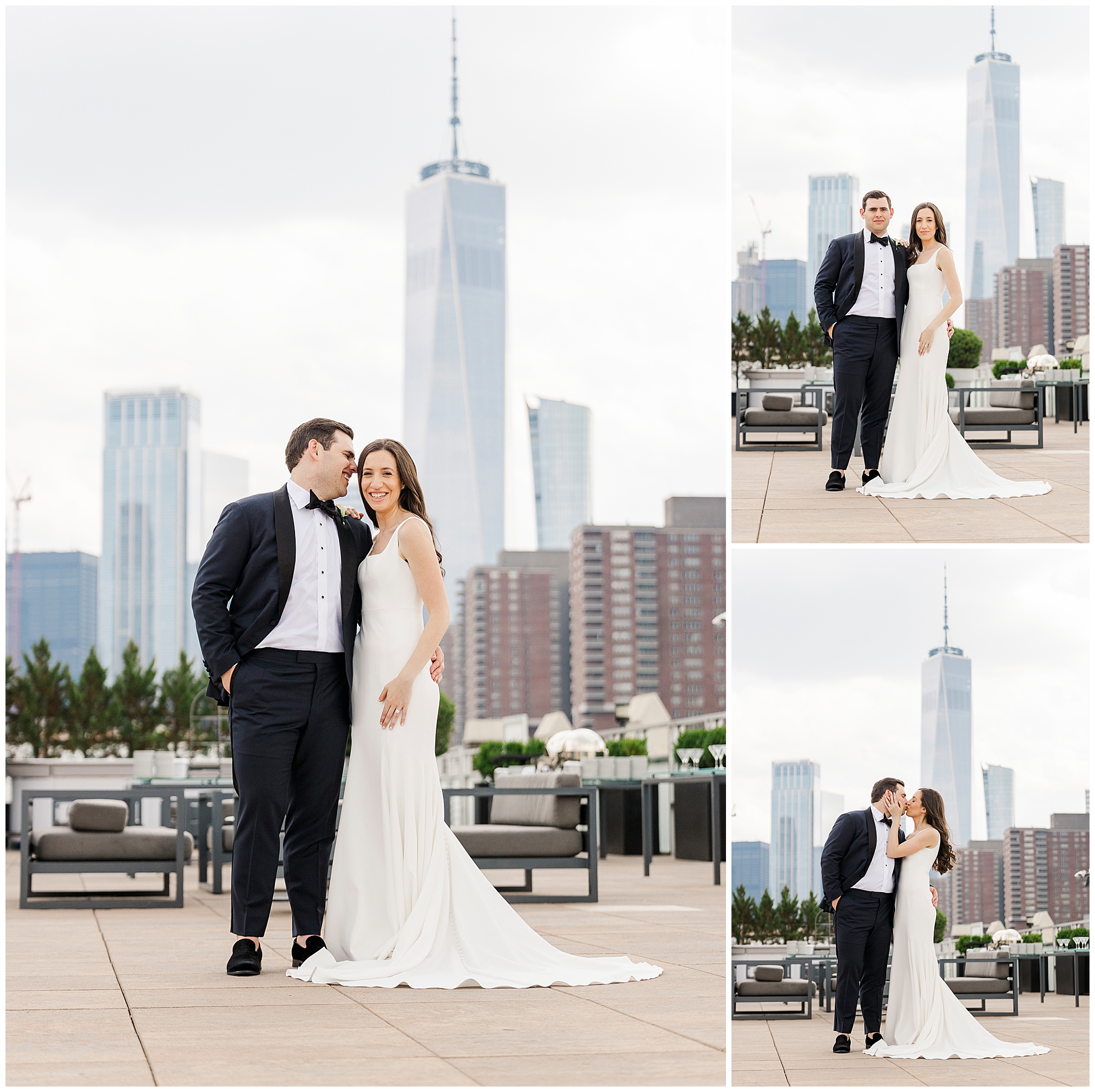 perfect tribeca rooftop wedding in new york