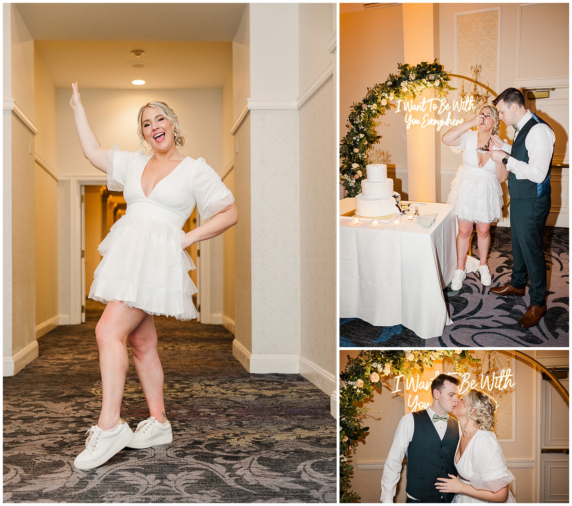 fun hilton pearl river wedding