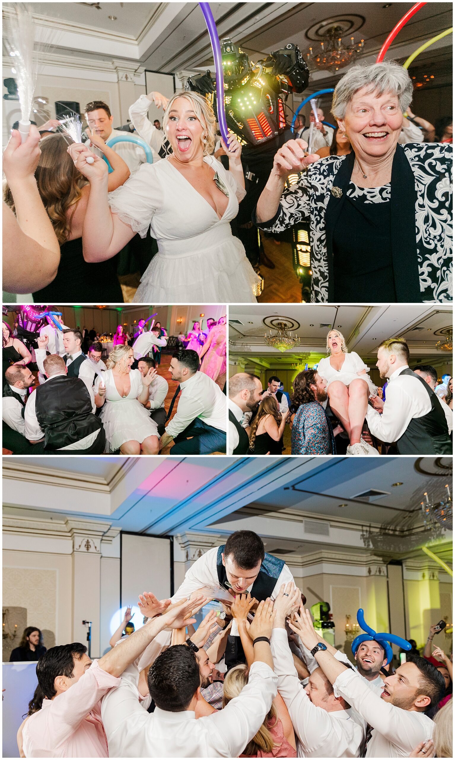 romantic hilton pearl river wedding