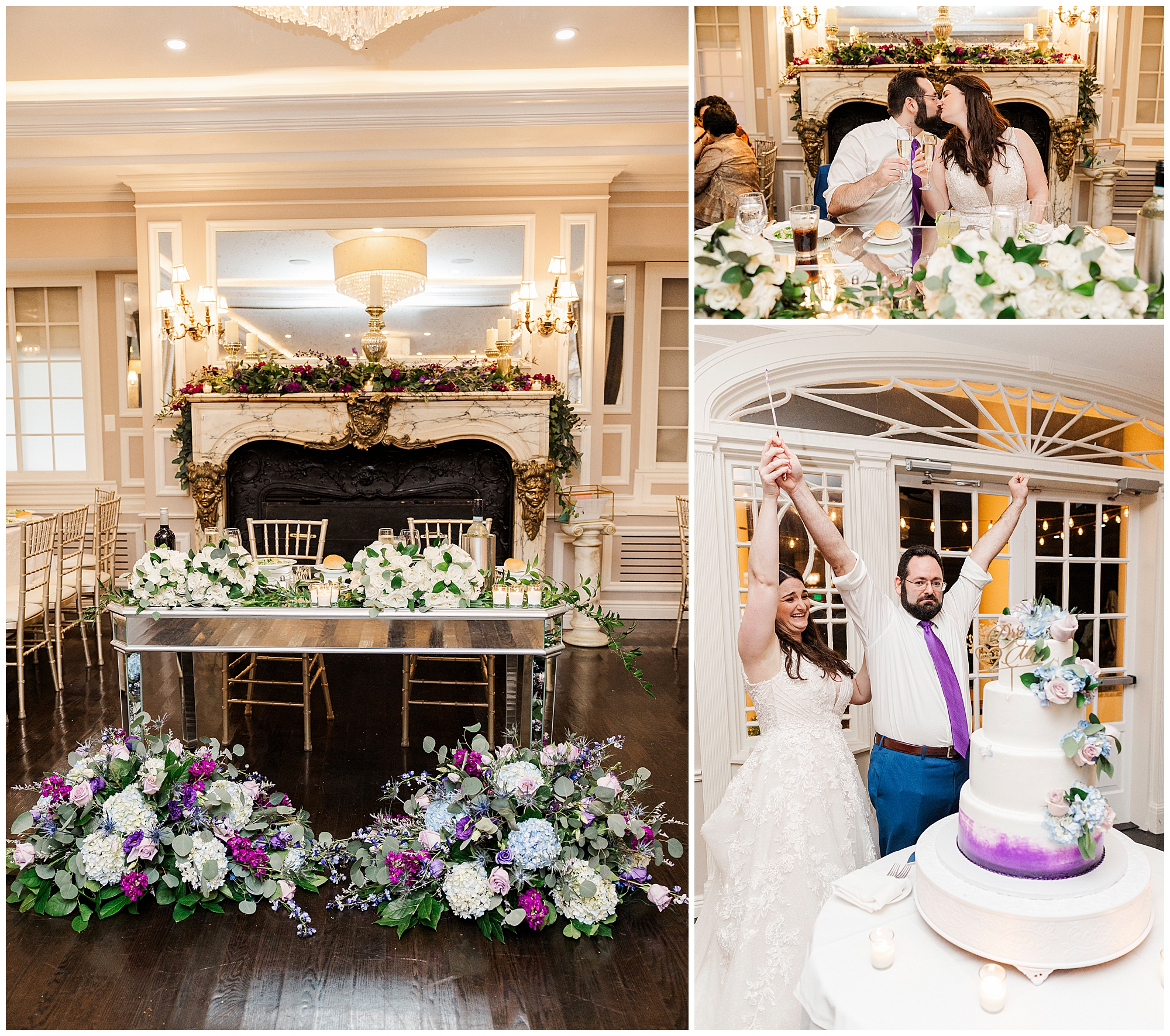 chic wedding at the briarcliff manor