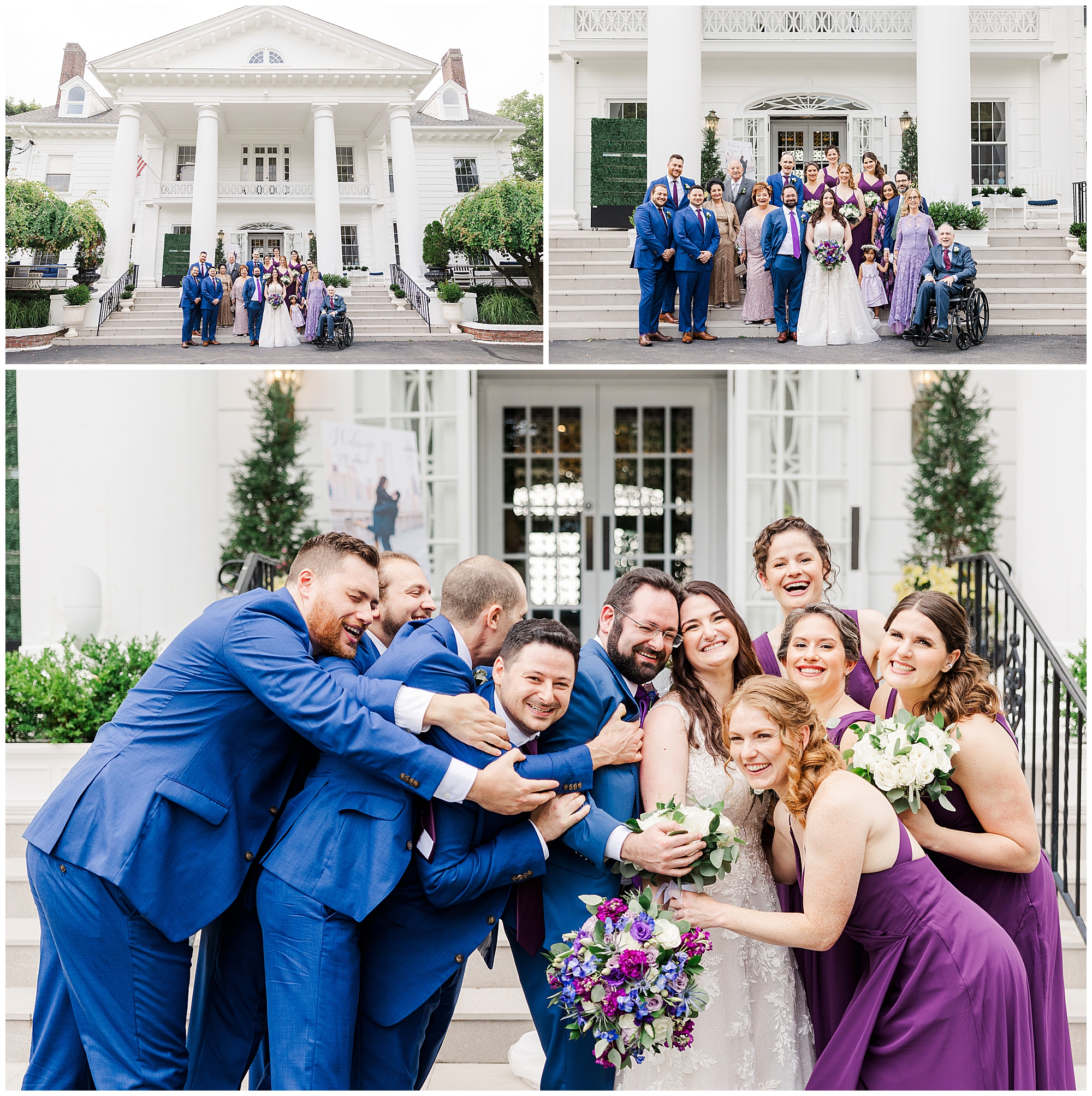 fun-filled wedding at the briarcliff manor