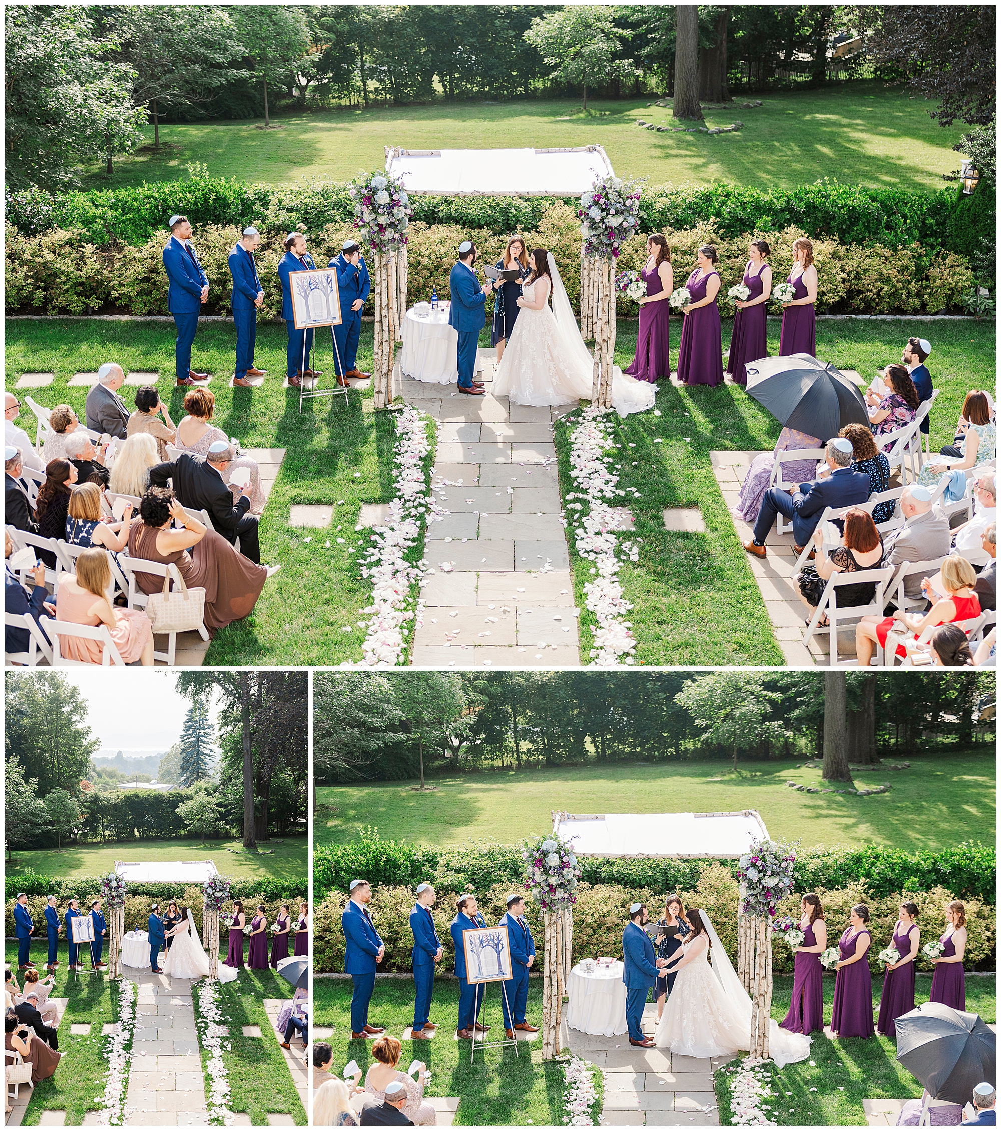 splendid wedding at the briarcliff manor