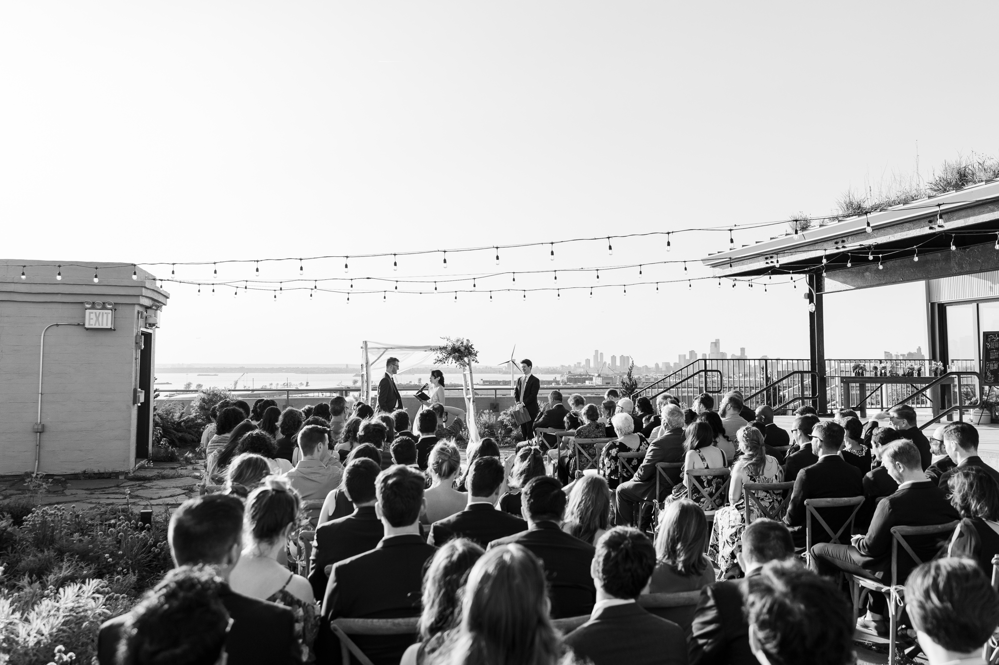 Perfect Wedding at Brooklyn Grange in Sunset Park