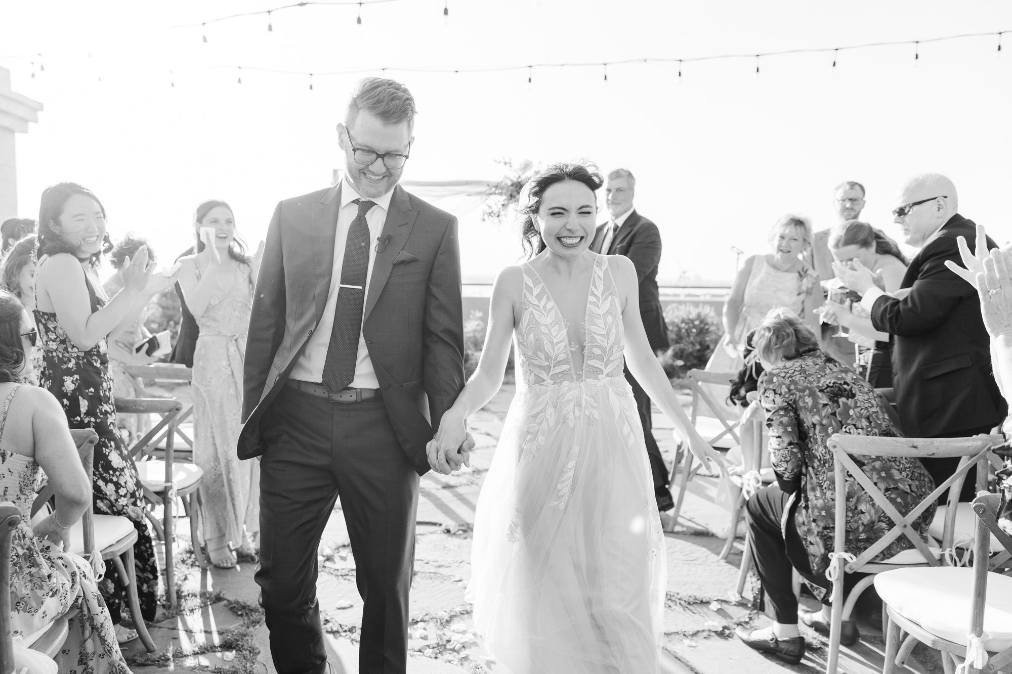 Gorgeous Wedding at Brooklyn Grange in Sunset Park