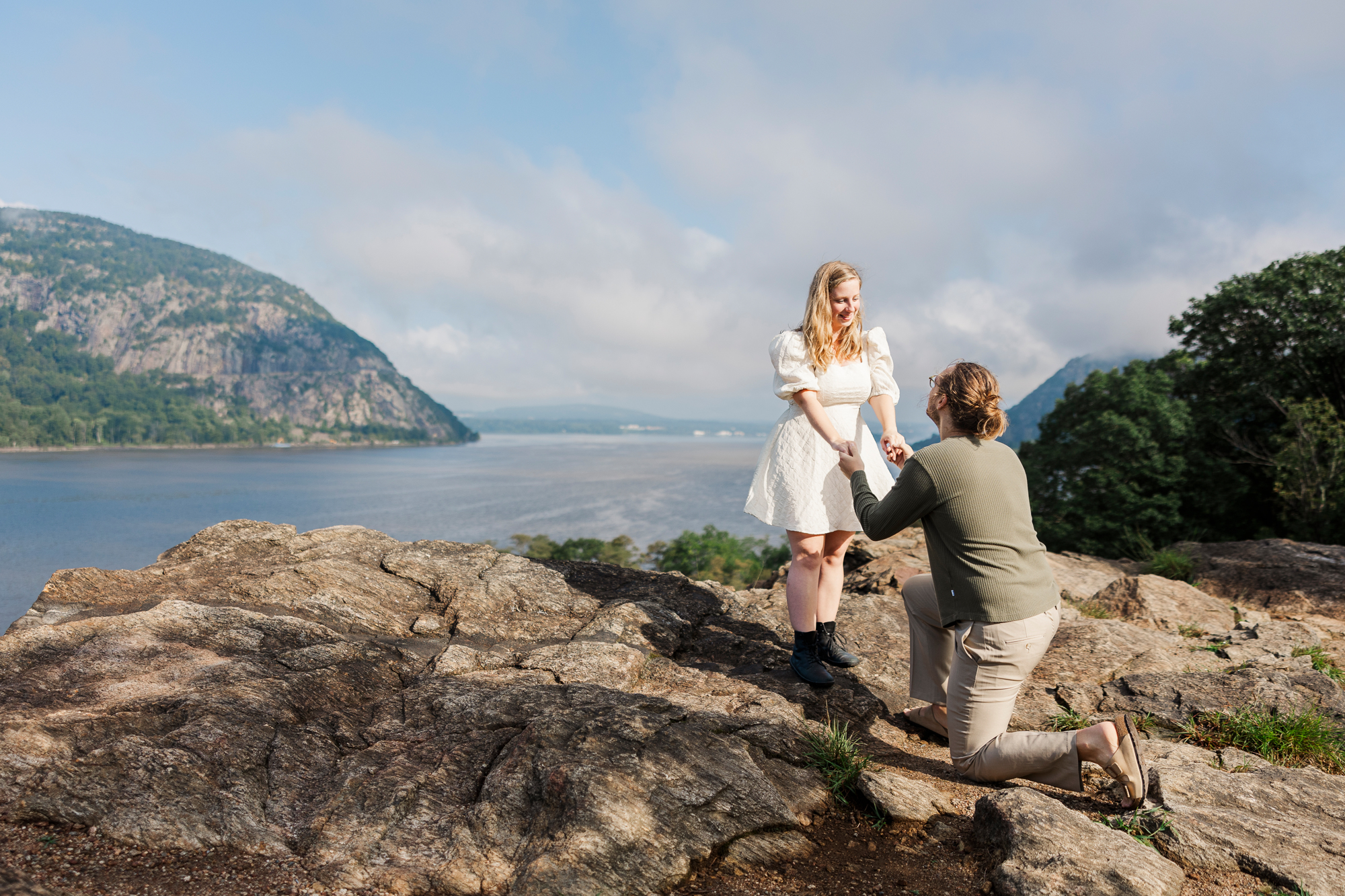 Whimsical Engagement Photos at Little Stony Point