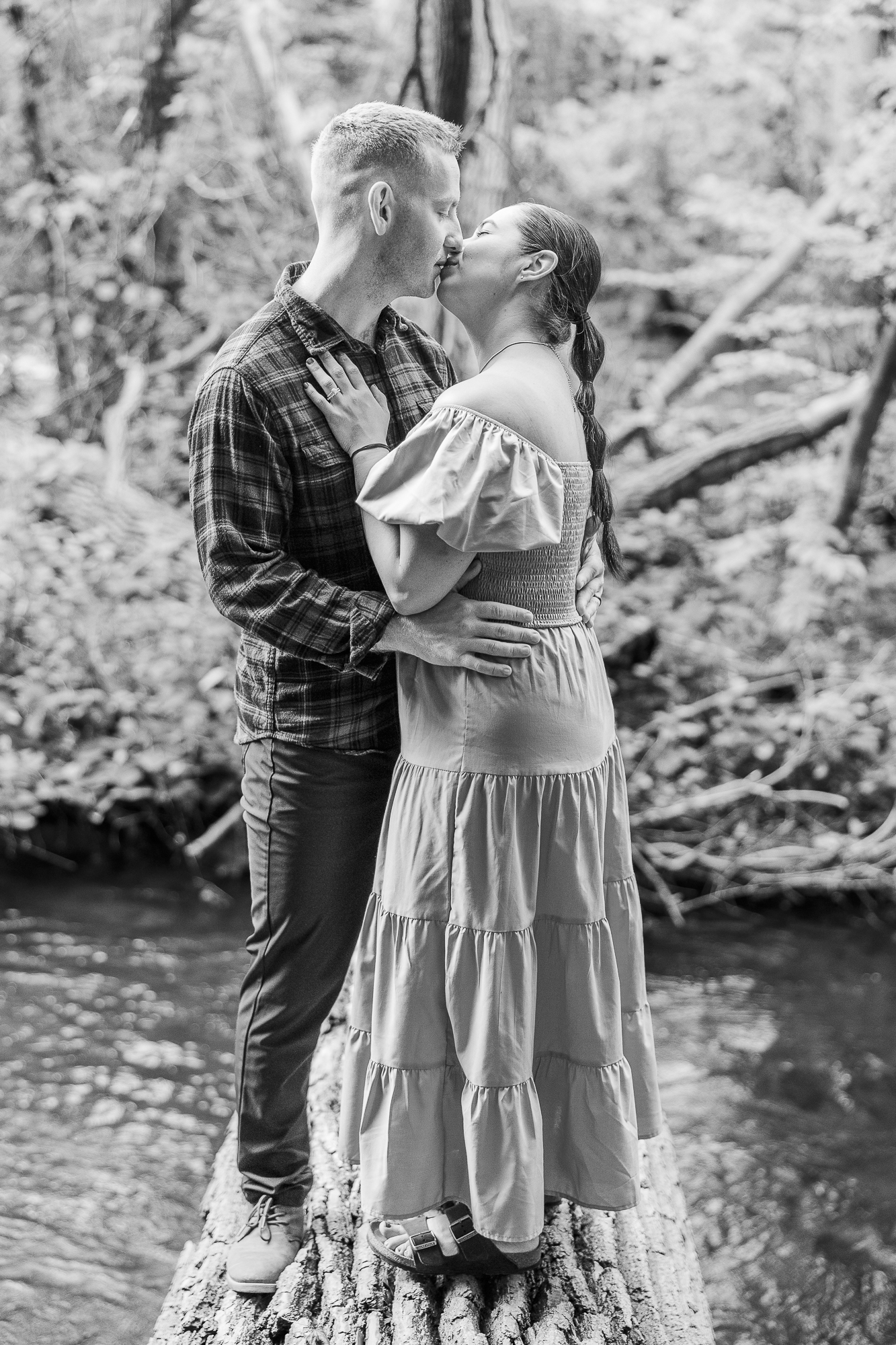 Fun Madam Brett Park Engagement Photos