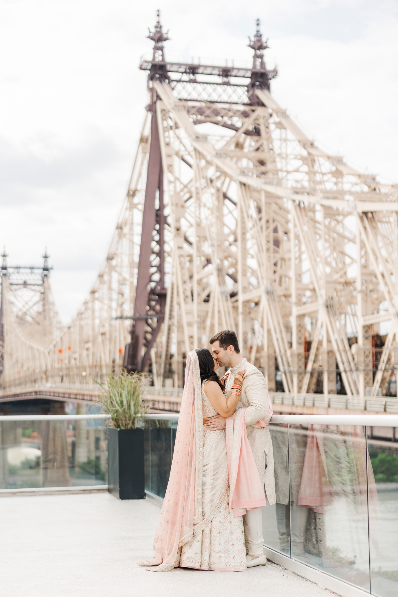 Natural Ravel Hotel Wedding in a Peachy, Pastel Palette