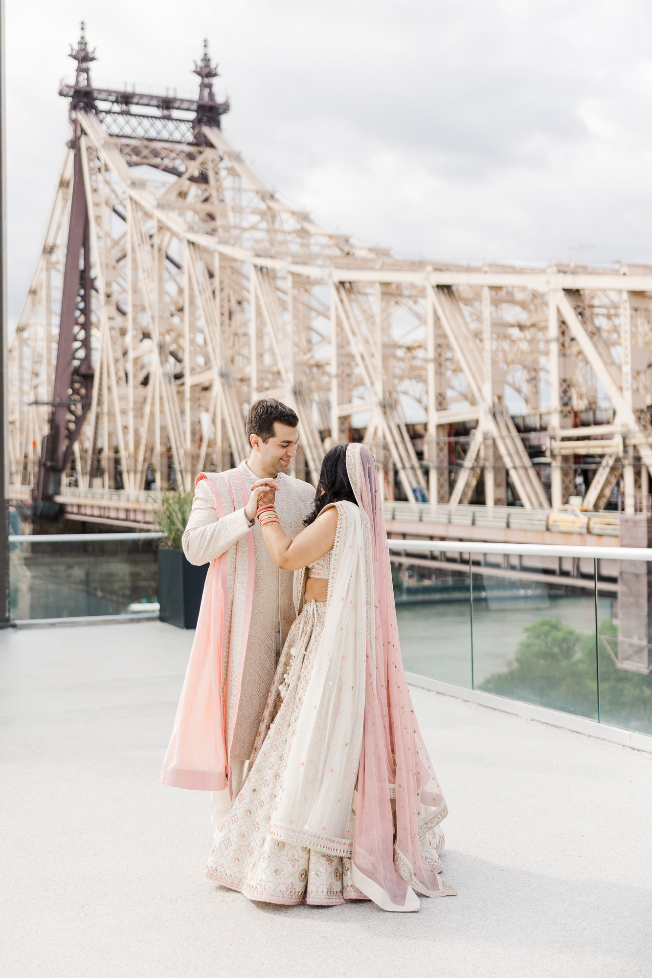 Incredible Ravel Hotel Wedding in a Peachy, Pastel Palette