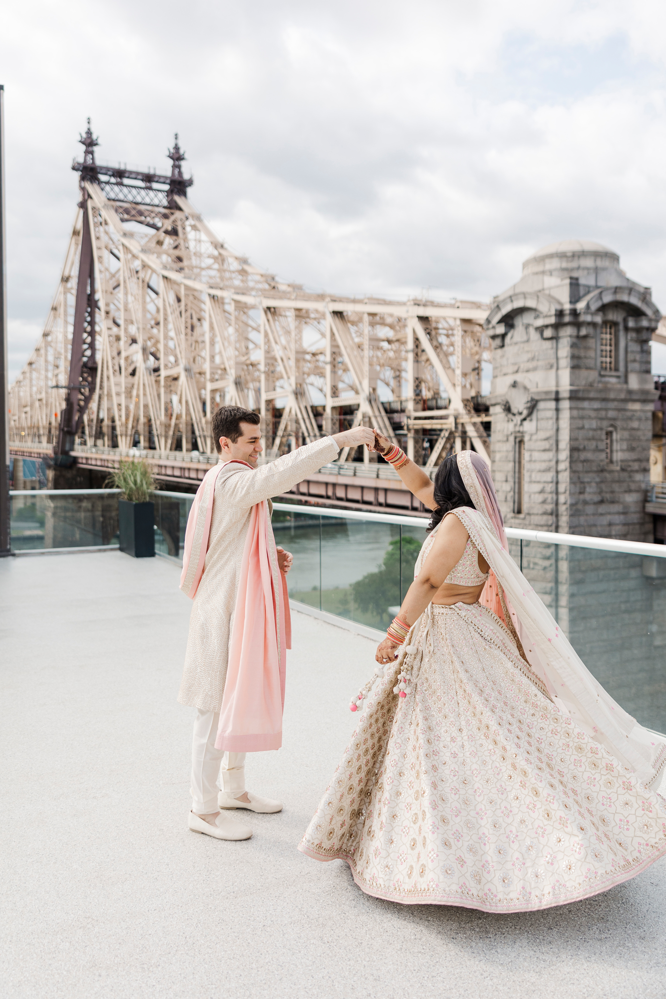 Amazing Ravel Hotel Wedding in a Peachy, Pastel Palette