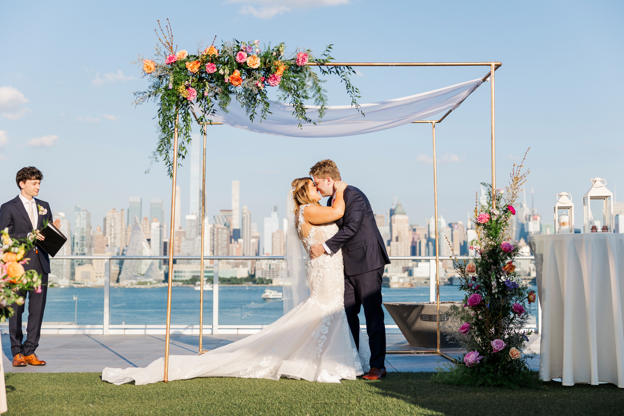 Lively Envue Hotel wedding in New Jersey
