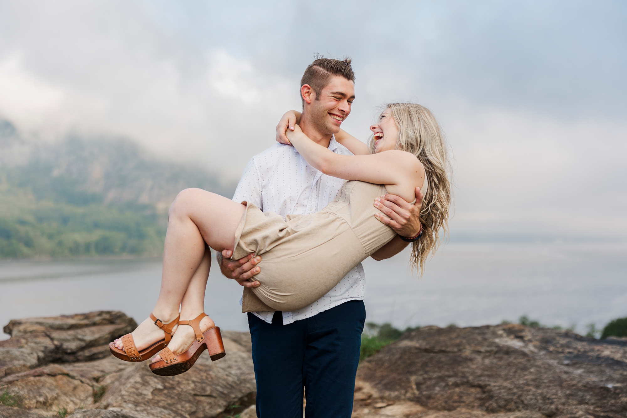 Perfect Little Stony Point Engagement Photos