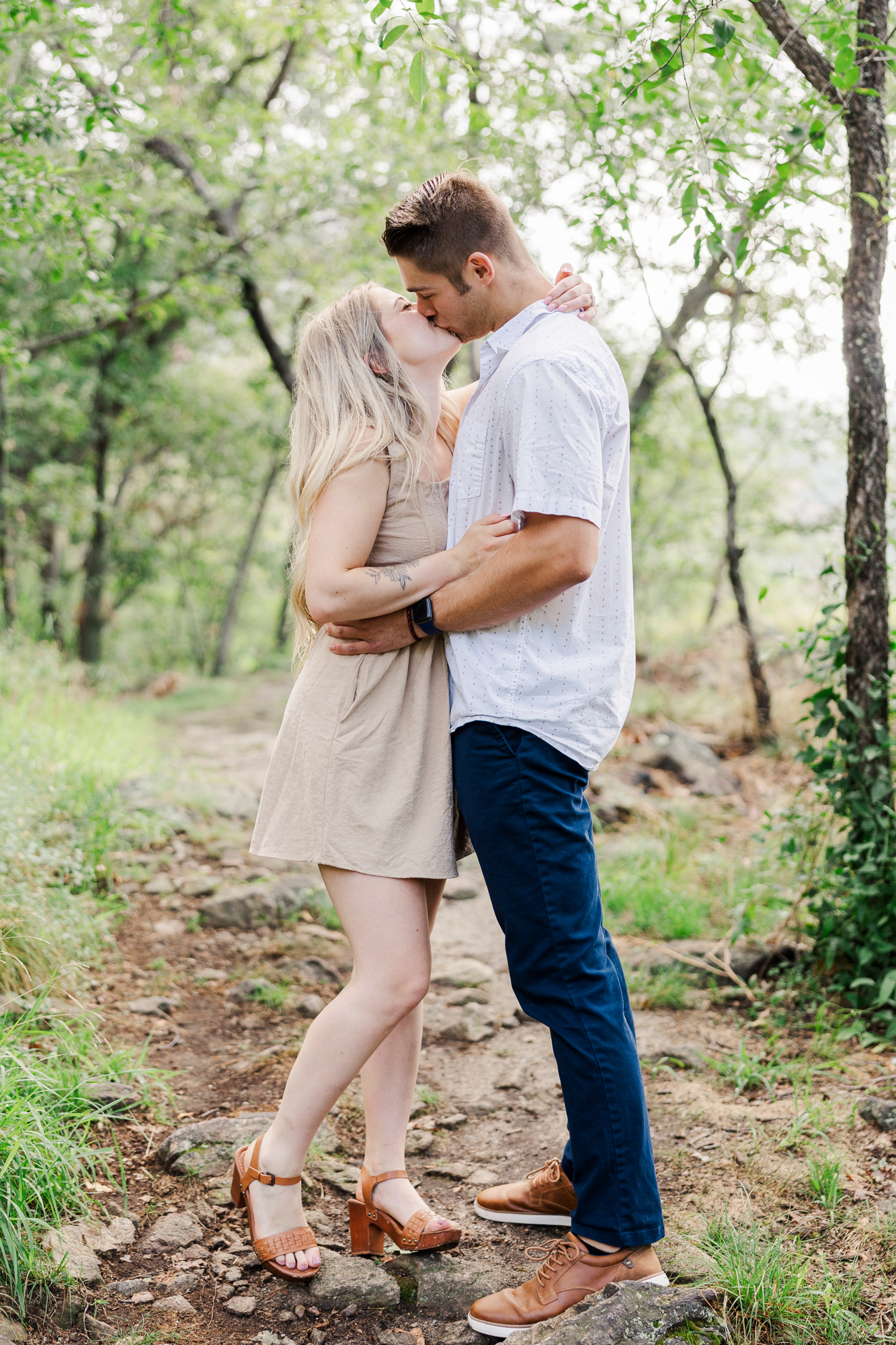 Charming Little Stony Point Engagement Photos