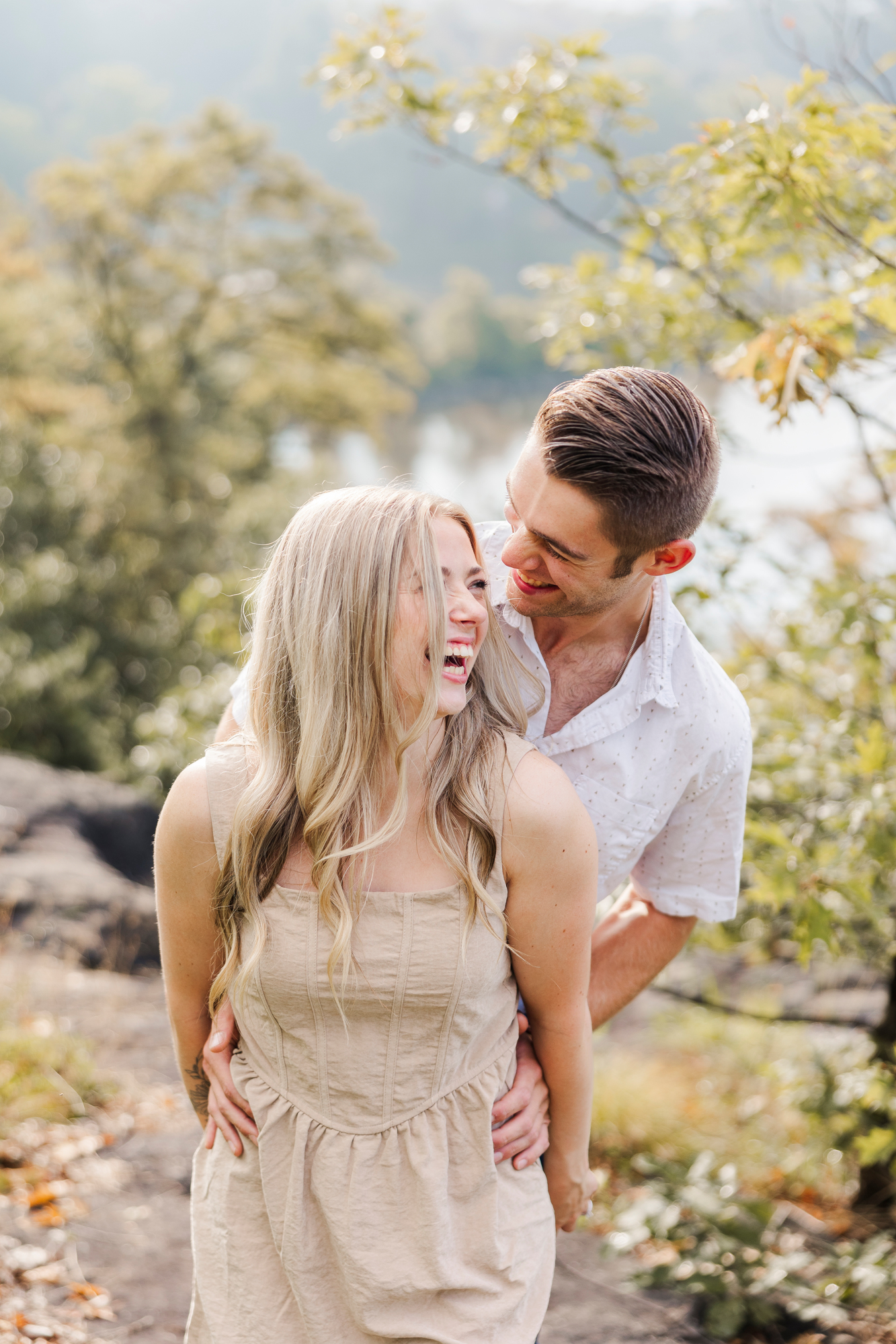Lovely Little Stony Point Engagement Photos