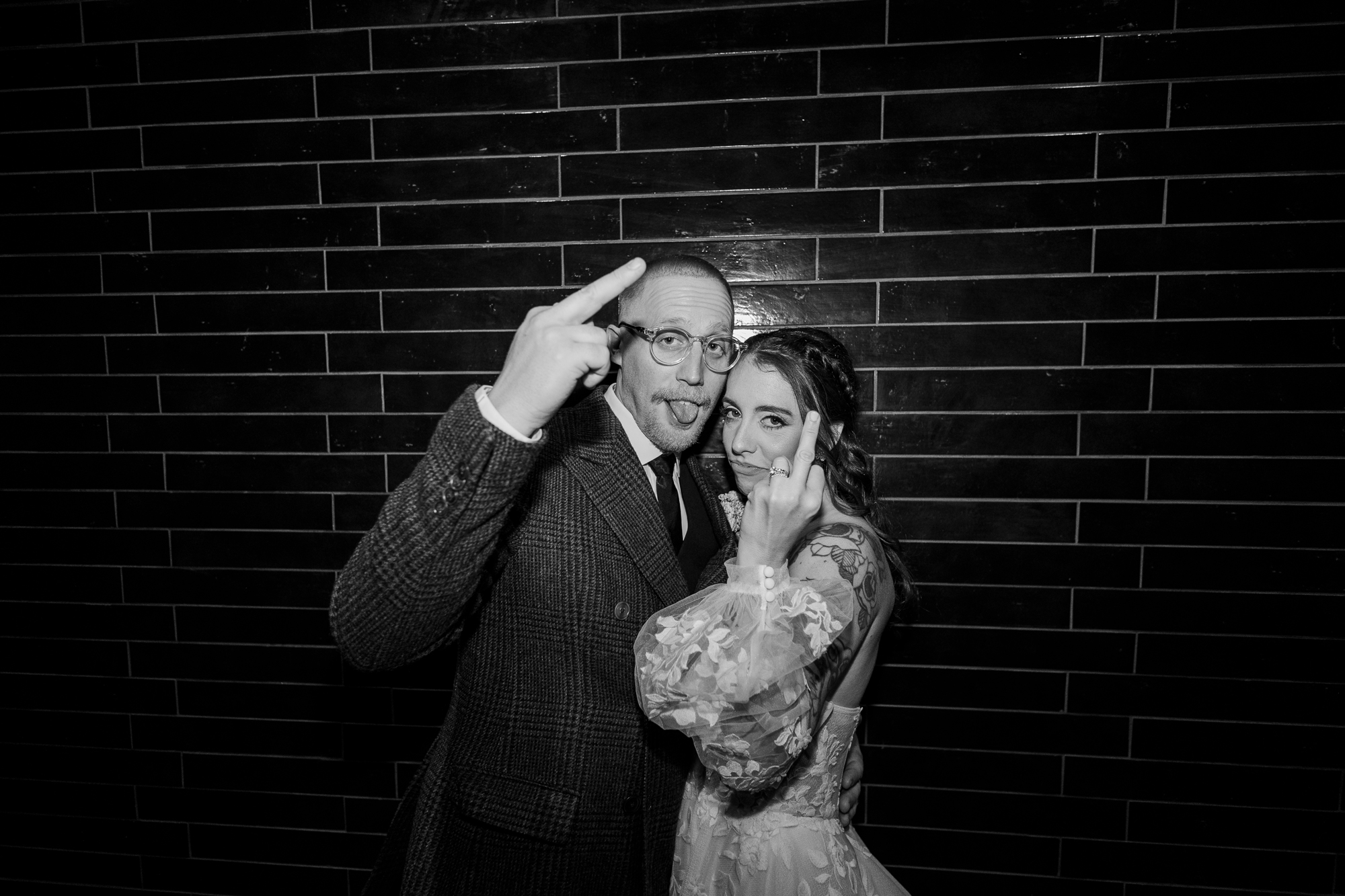 Striking Wedding Photography at Brooklyn Winery
