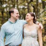 Breathtaking engagement session in cold spring