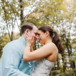 Charming engagement session in cold spring