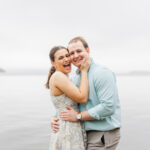 Jaw-Dropping engagement session in cold spring