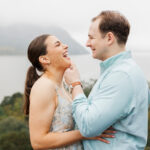 Timeless engagement session in cold spring