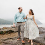 Wonderful engagement session in cold spring