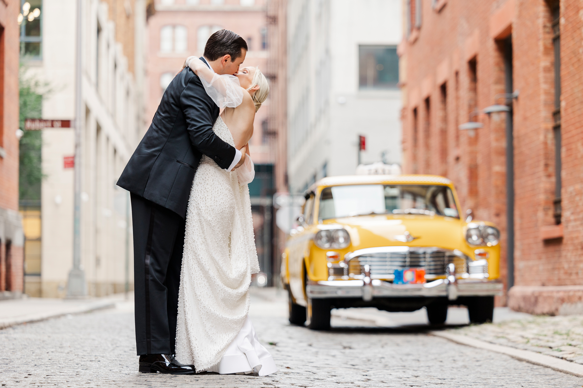 Personal Tribeca Rooftop Wedding Photos in NYC