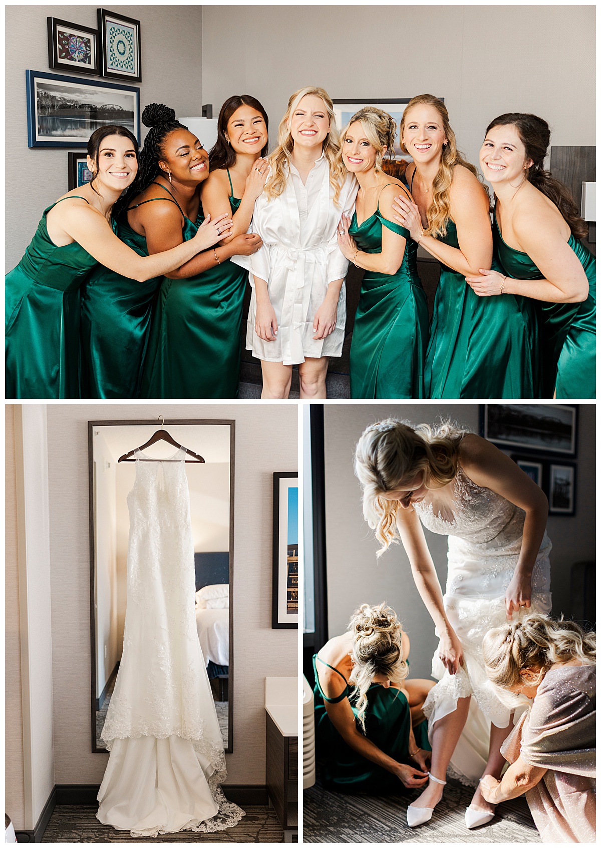 Authentic riverview country club wedding