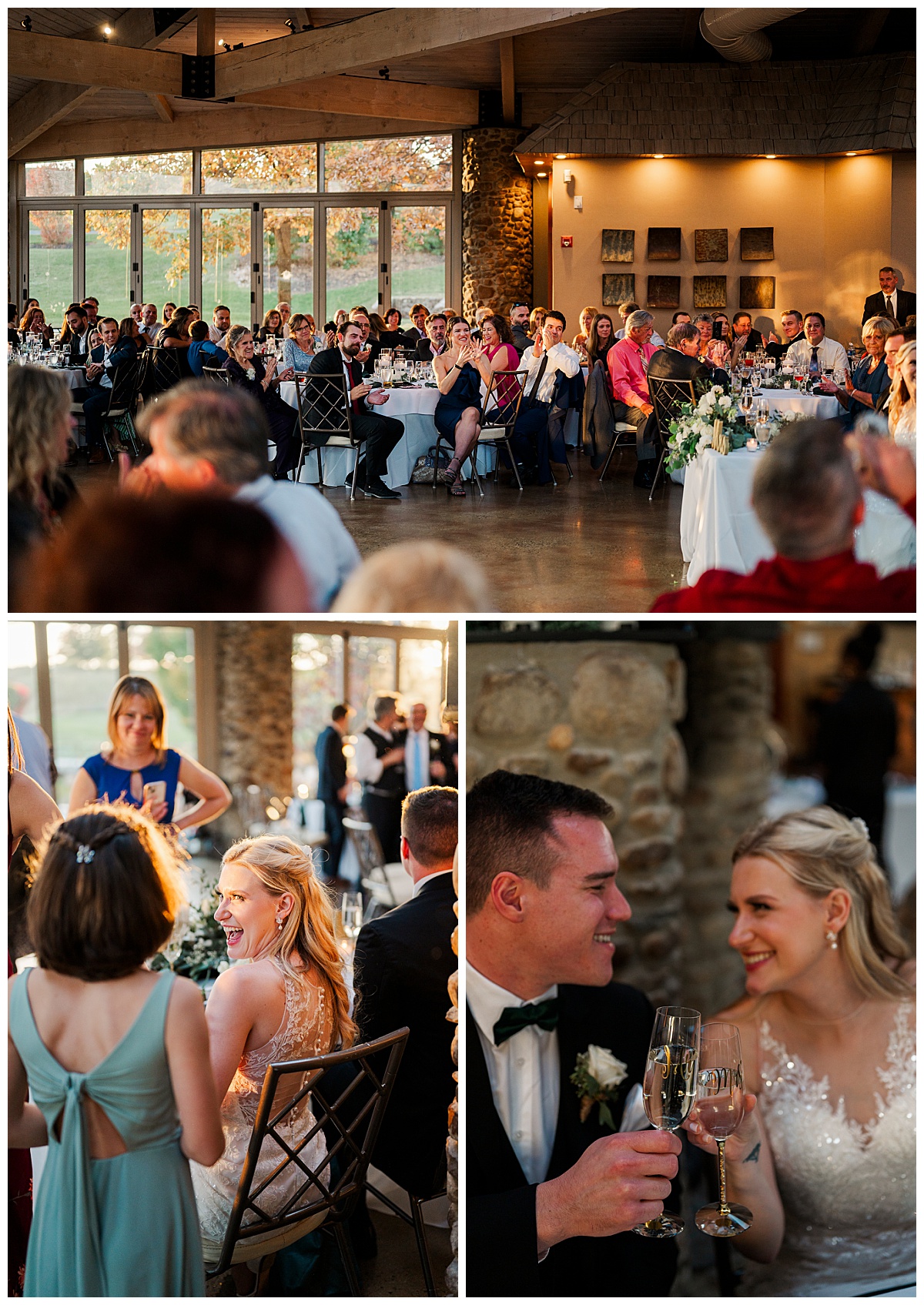 Iconic riverview country club wedding