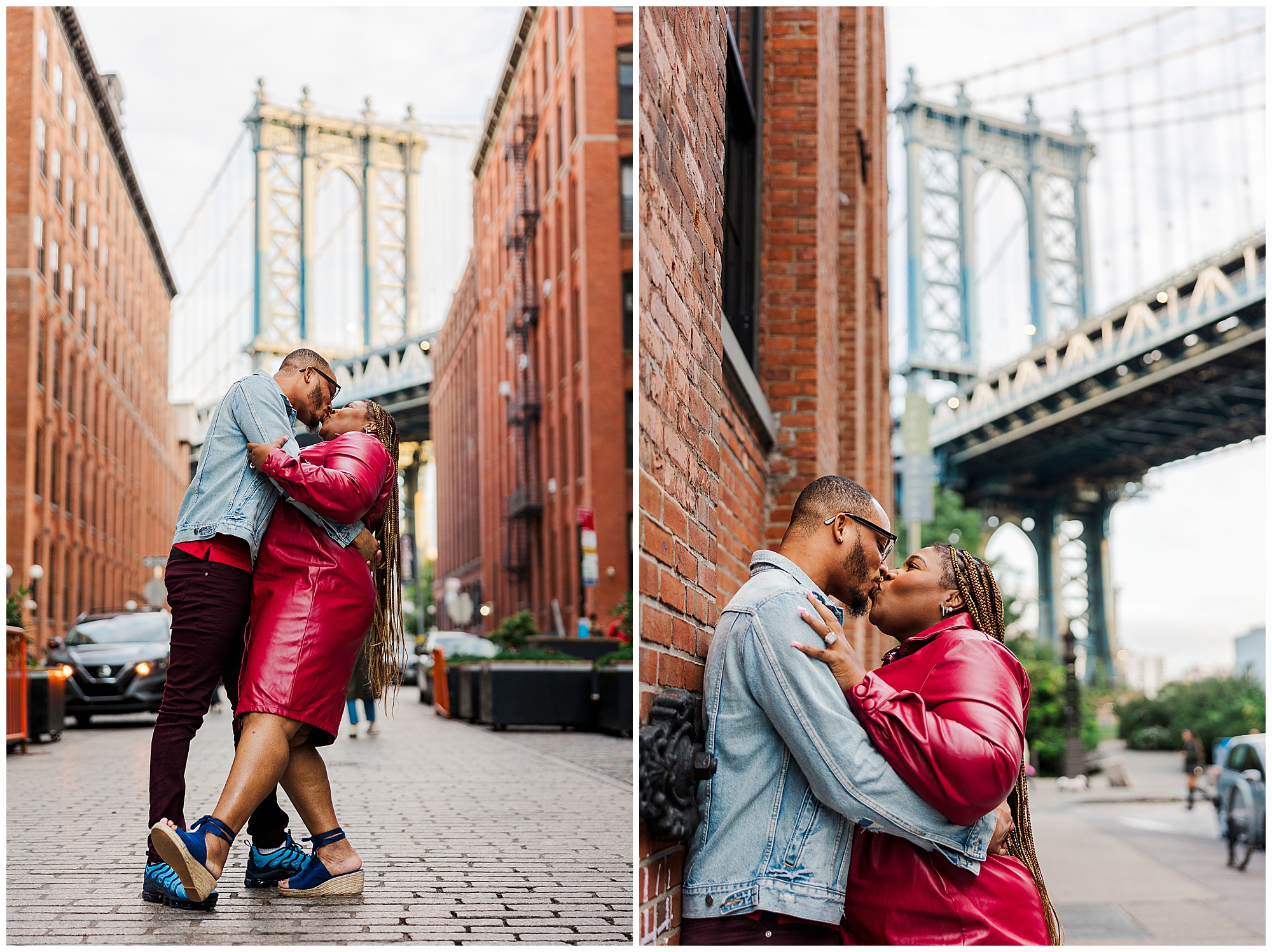 Jaw-Dropping Brooklyn Bridge Engagement Pictures