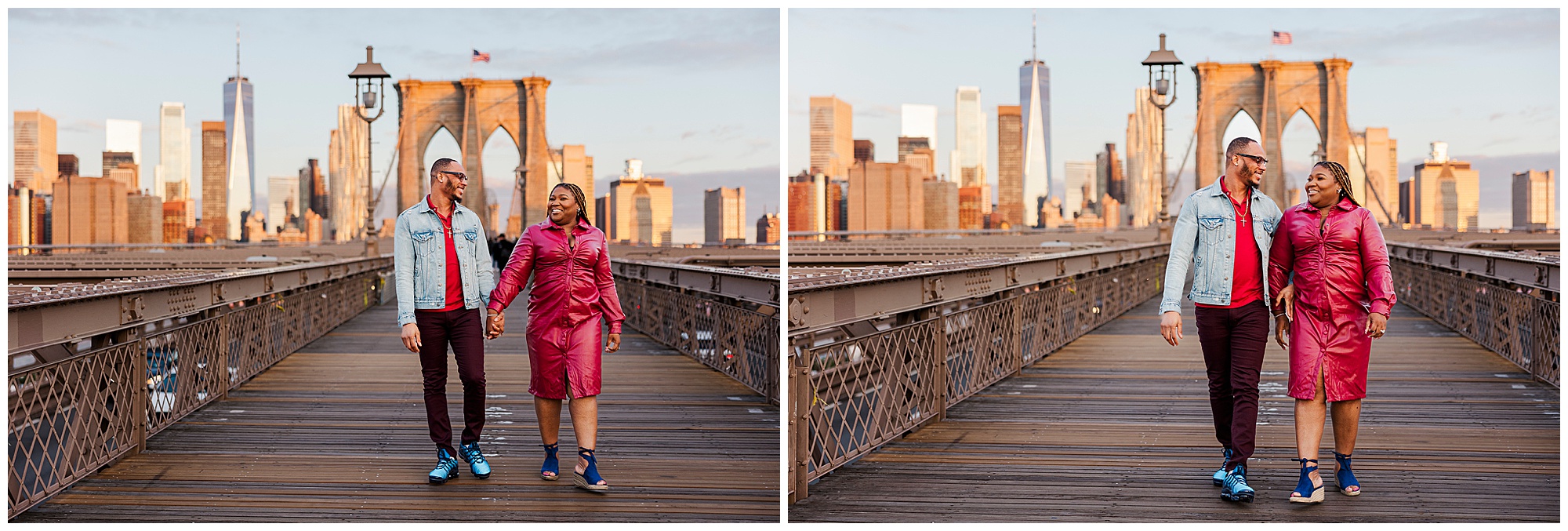 Picturesque Brooklyn Bridge Engagement Pictures