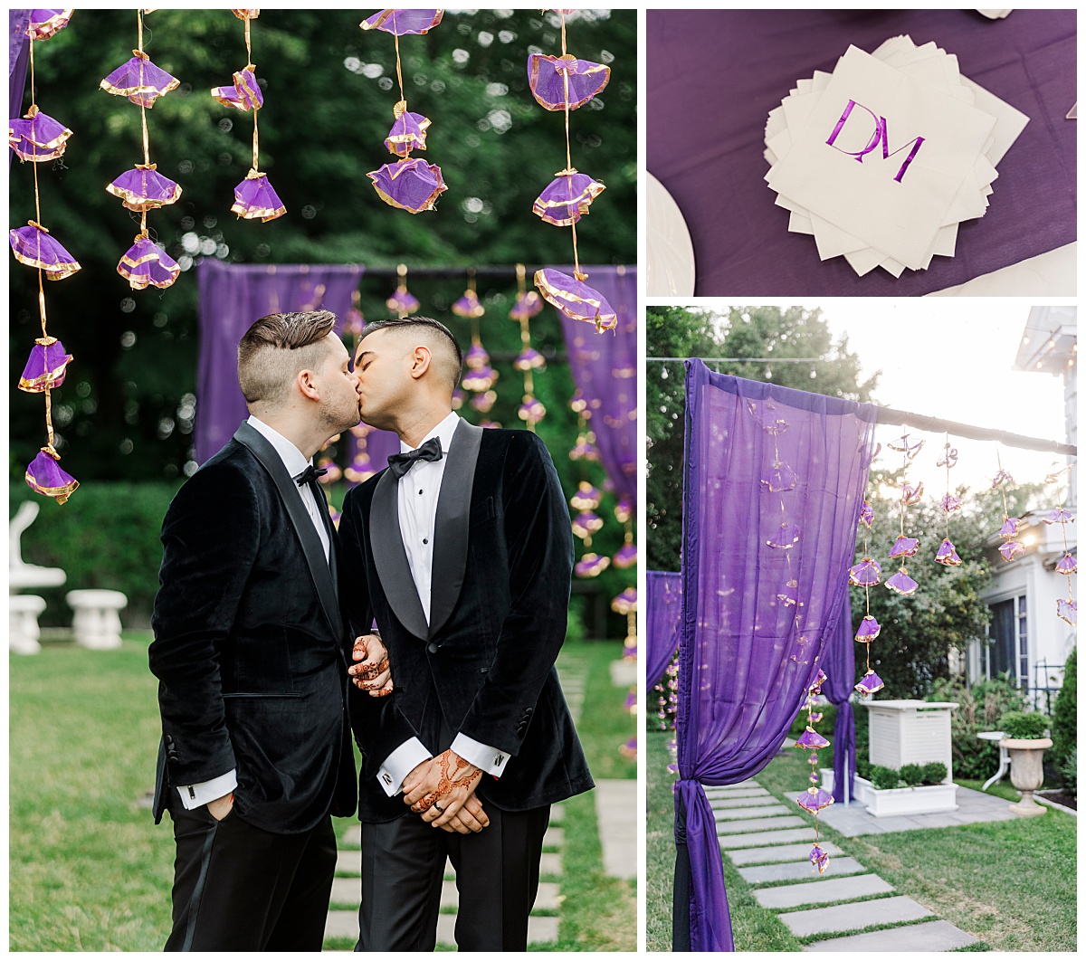 Striking LGBTQ Briarcliff Manor Wedding