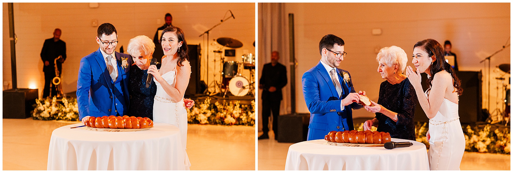 Candid winter wedding at the ravel hotel