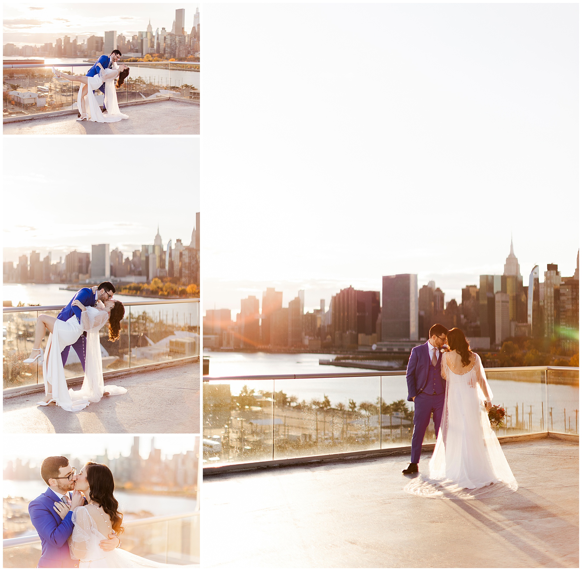 Personal winter wedding at the ravel hotel