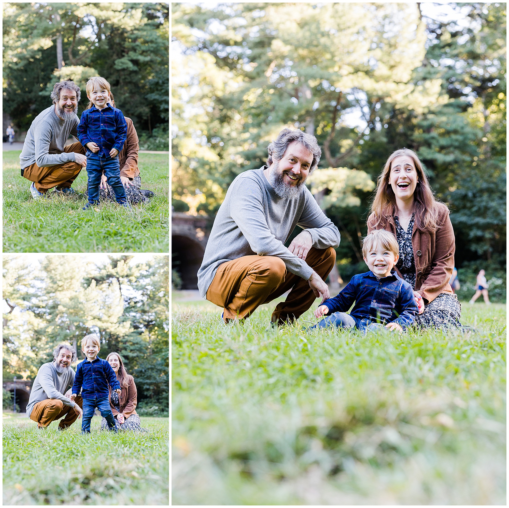 Joyful family photo session in New York