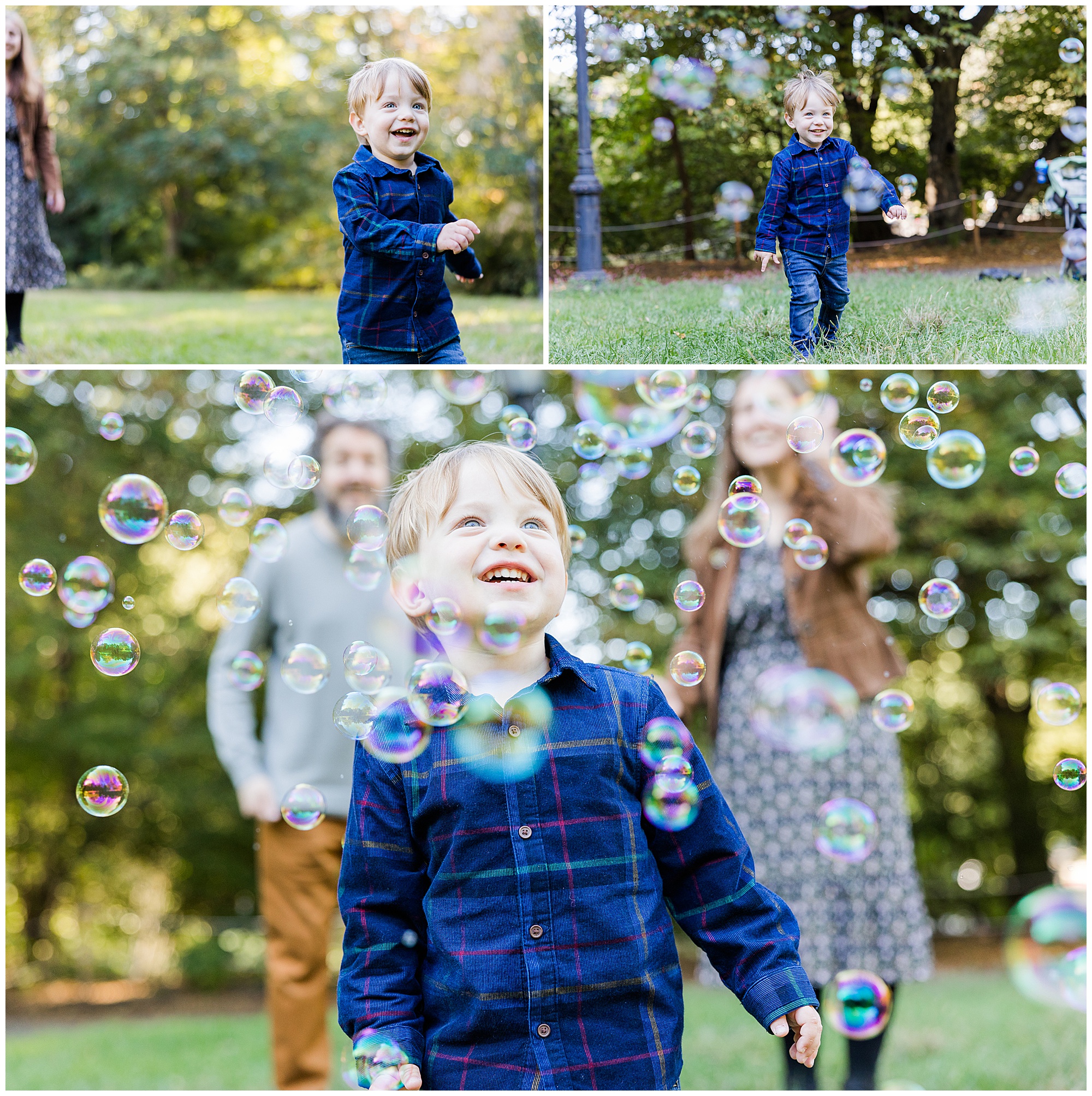 Charming family photo session in New York