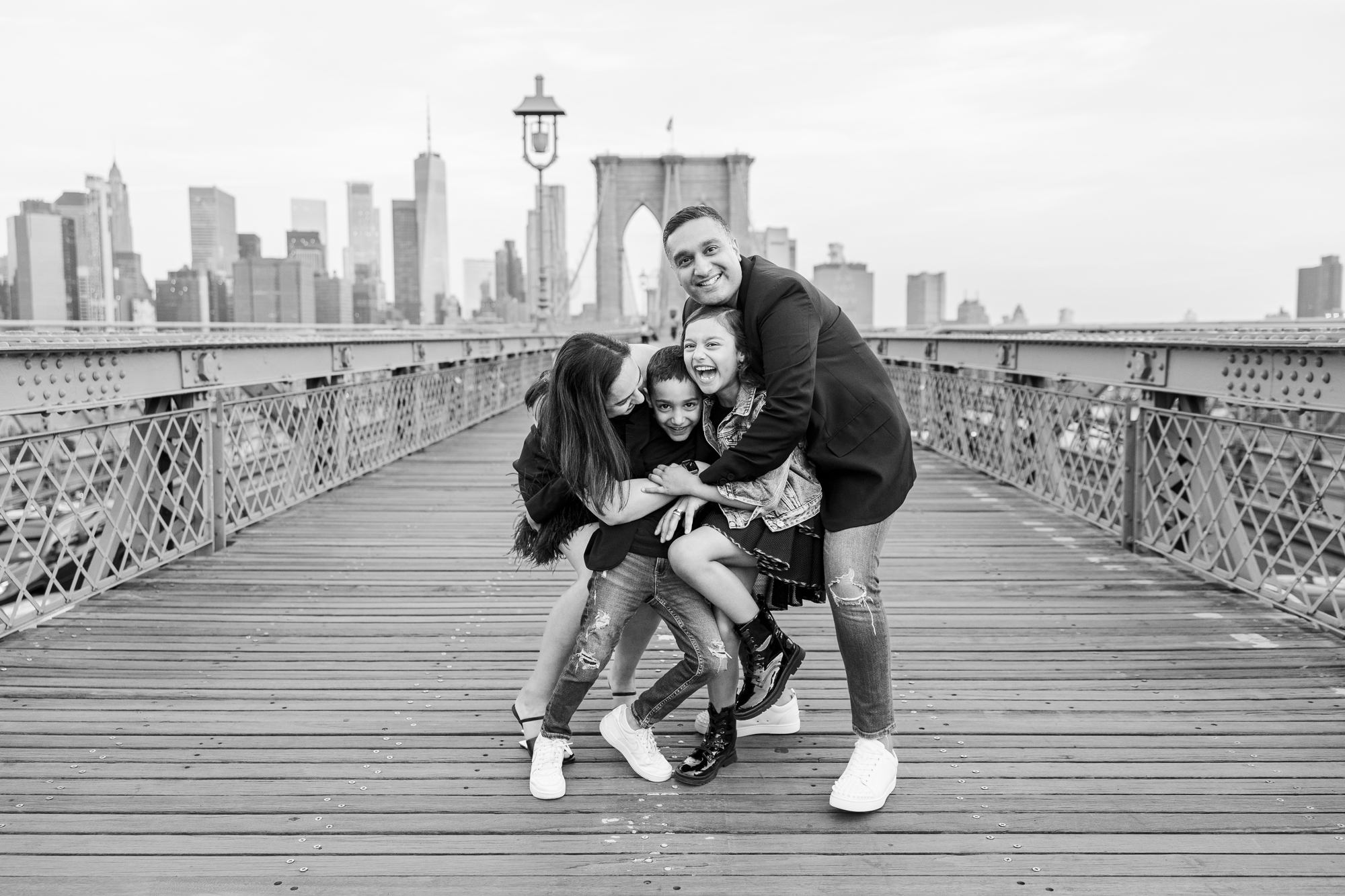 Candid family photo shoot in Brooklyn