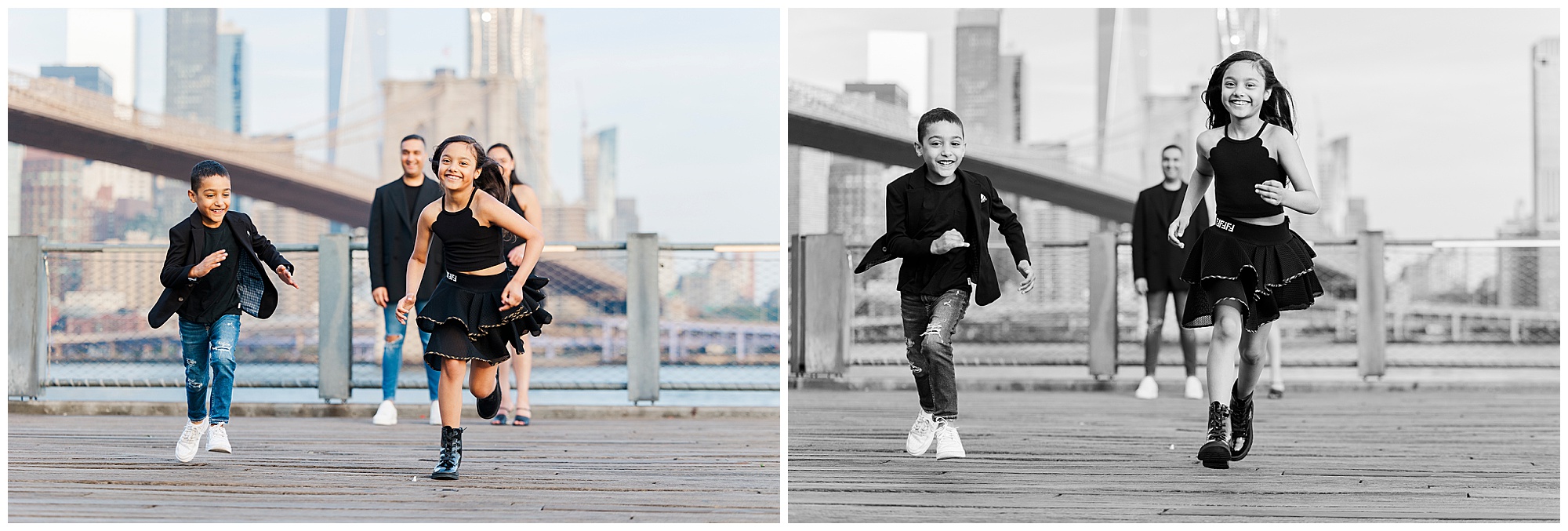 Unique family photo shoot in Brooklyn