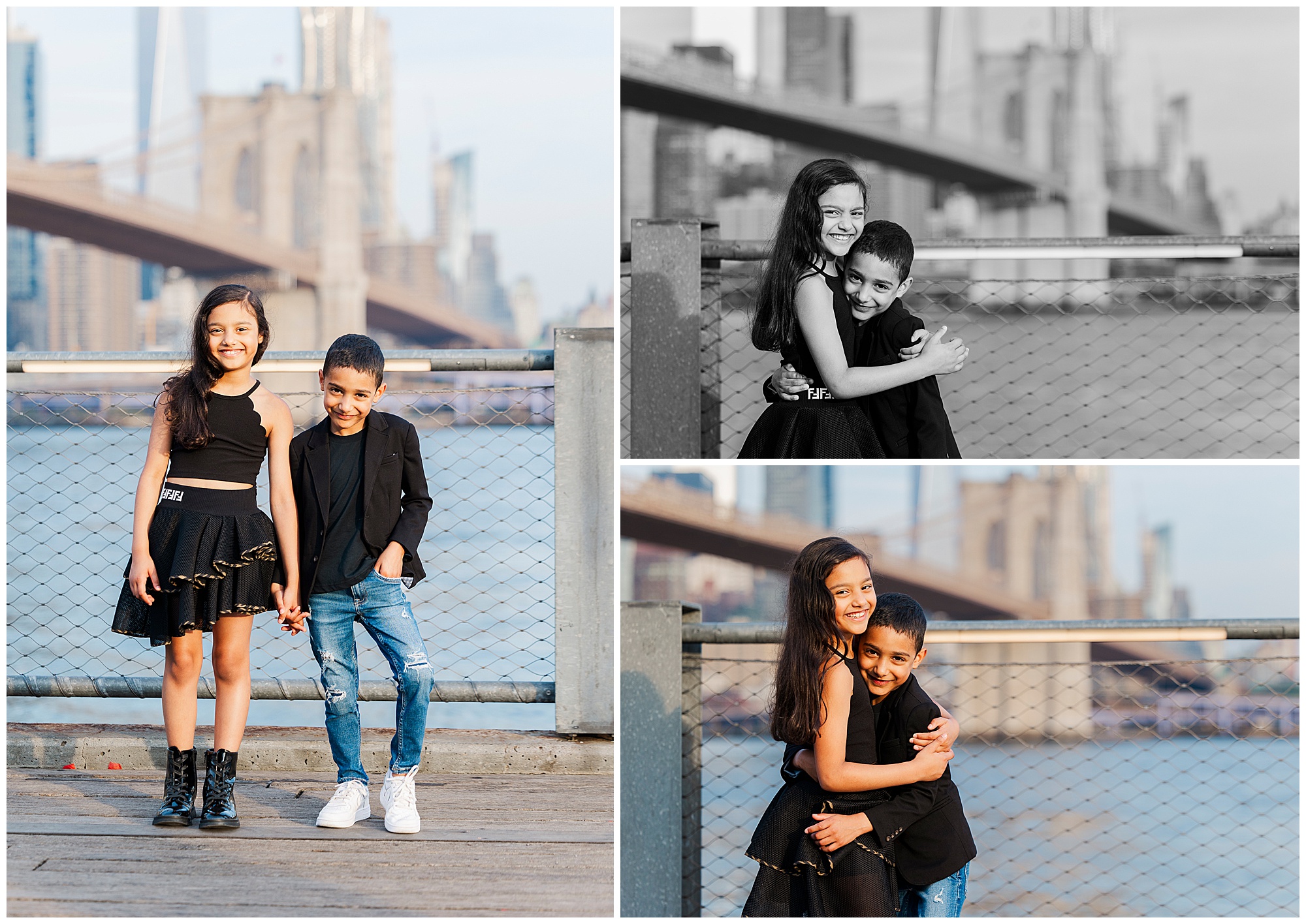 Iconic family photo shoot in Brooklyn