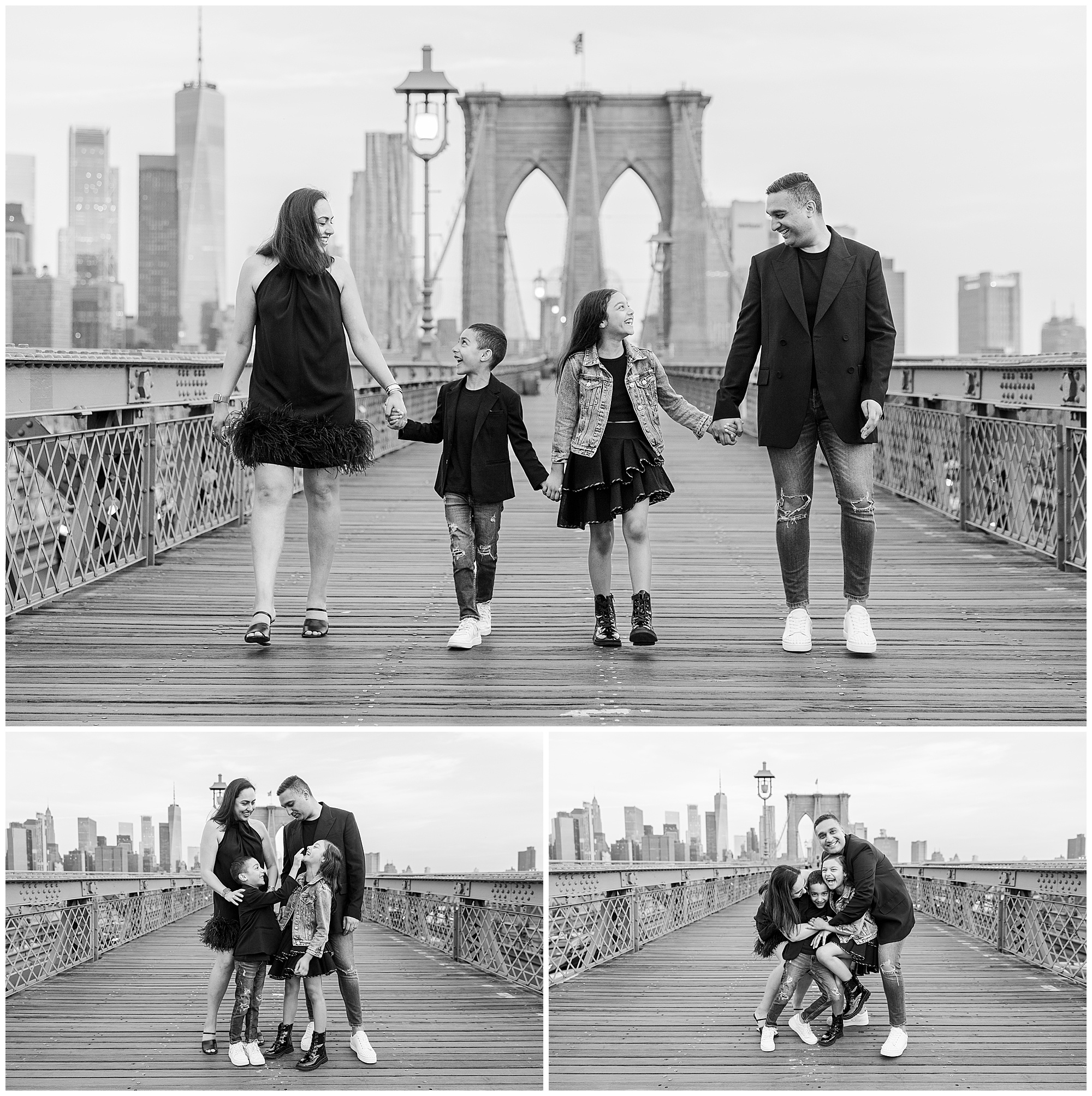 Wonderful family photo shoot in Brooklyn