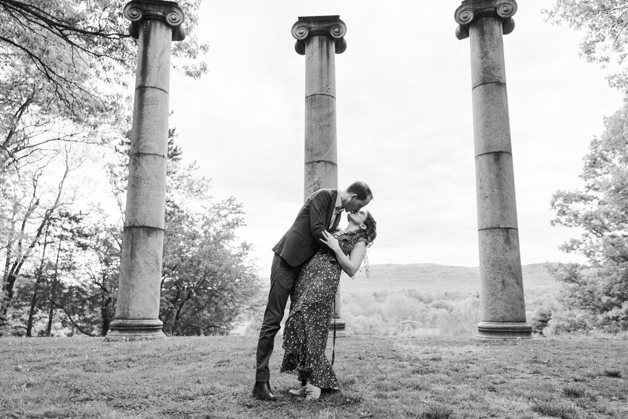 Gorgeous storm king engagement session
