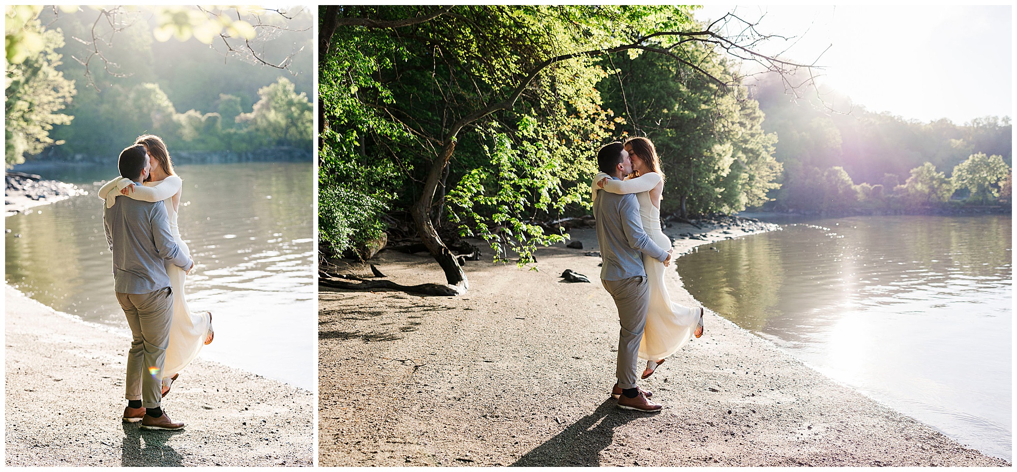 Incredible little stony point park engagement photos