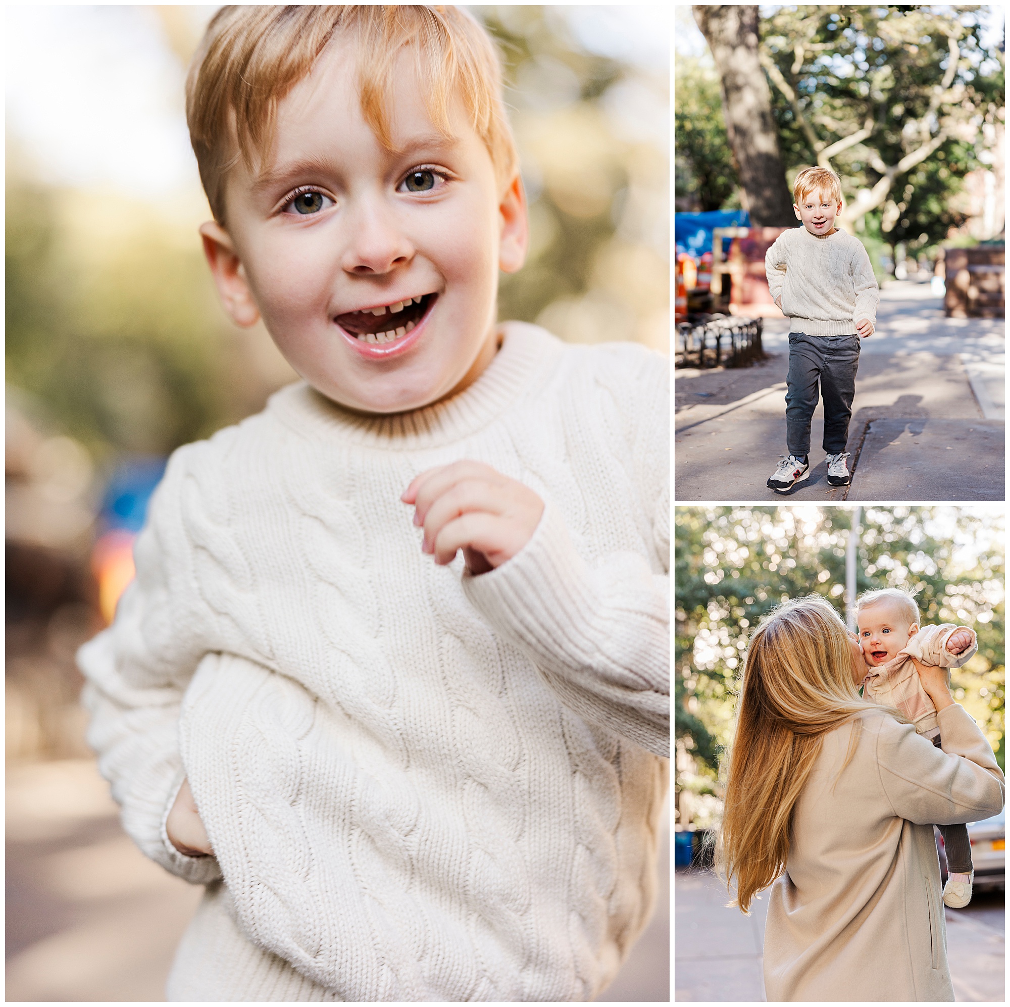 Cute family session in Autumn