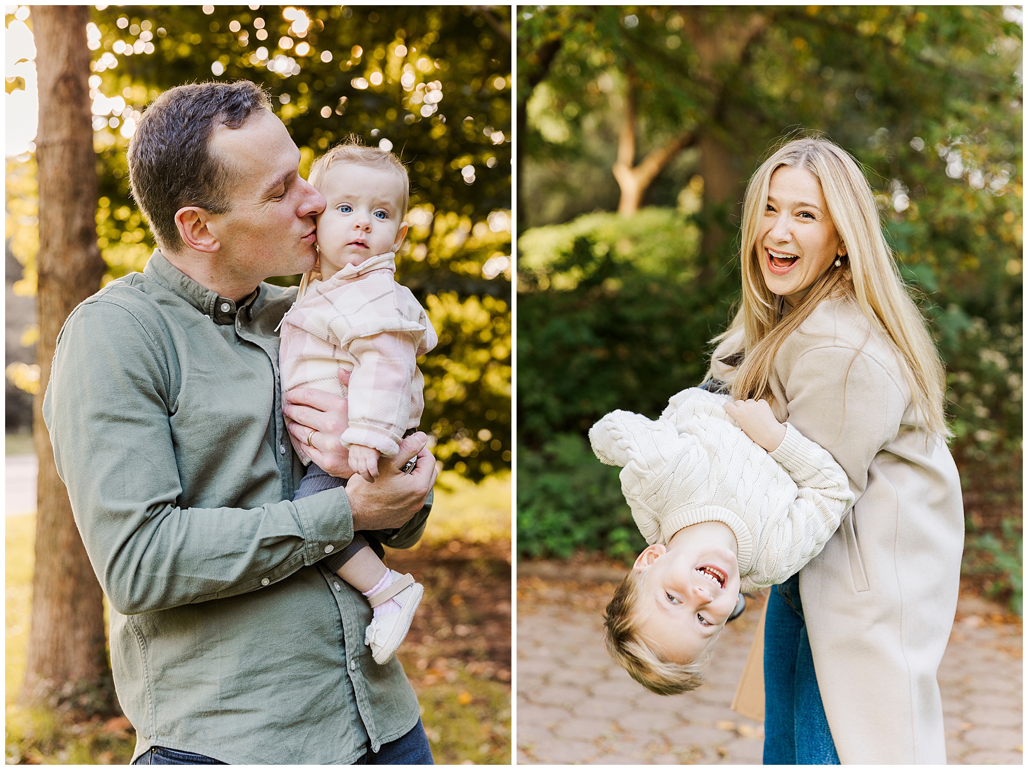 Cheerful family session in Autumn