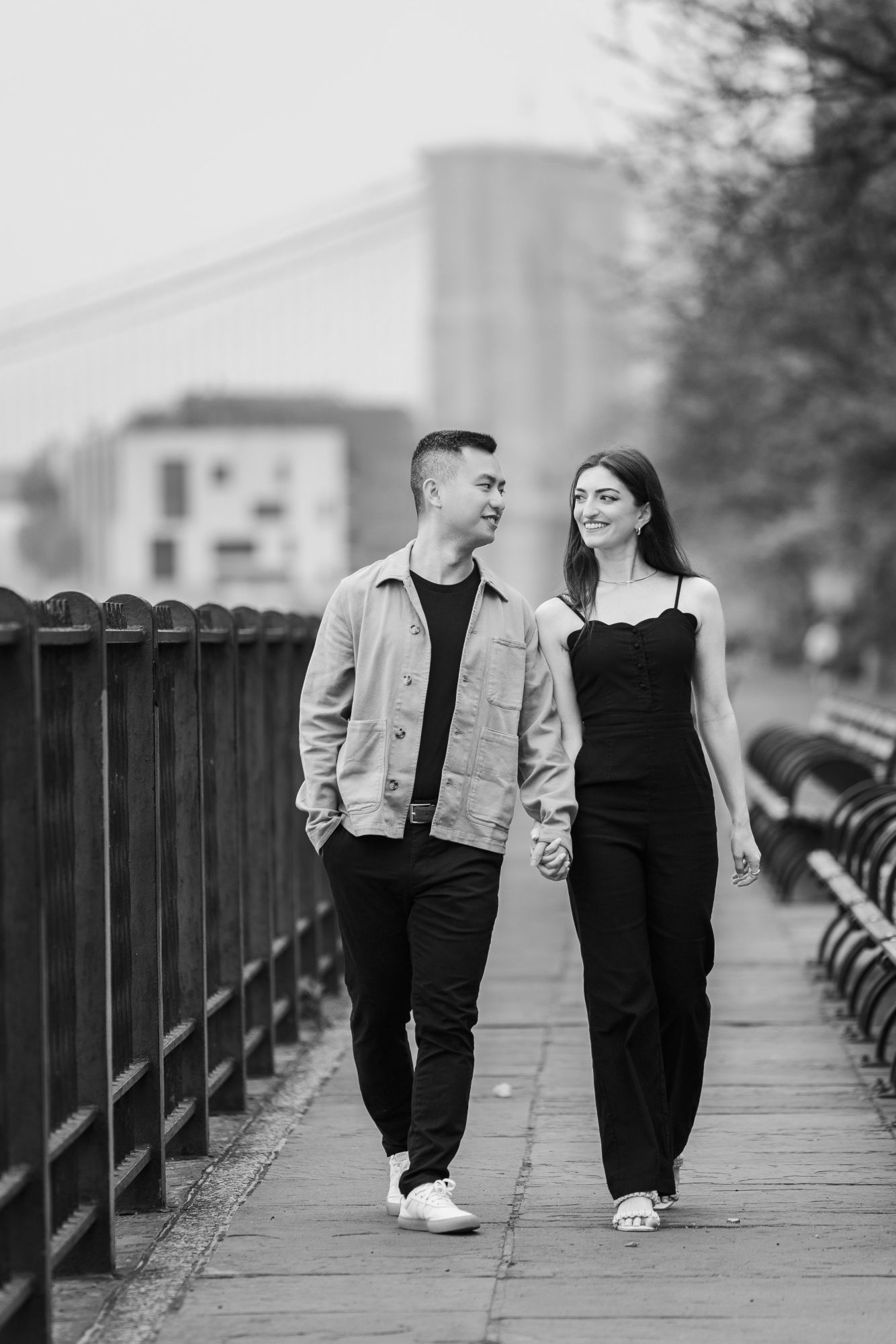 Classic brooklyn heights engagement session