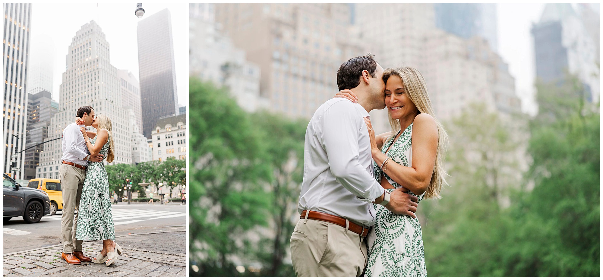 Lovely central park engagement photoshoot