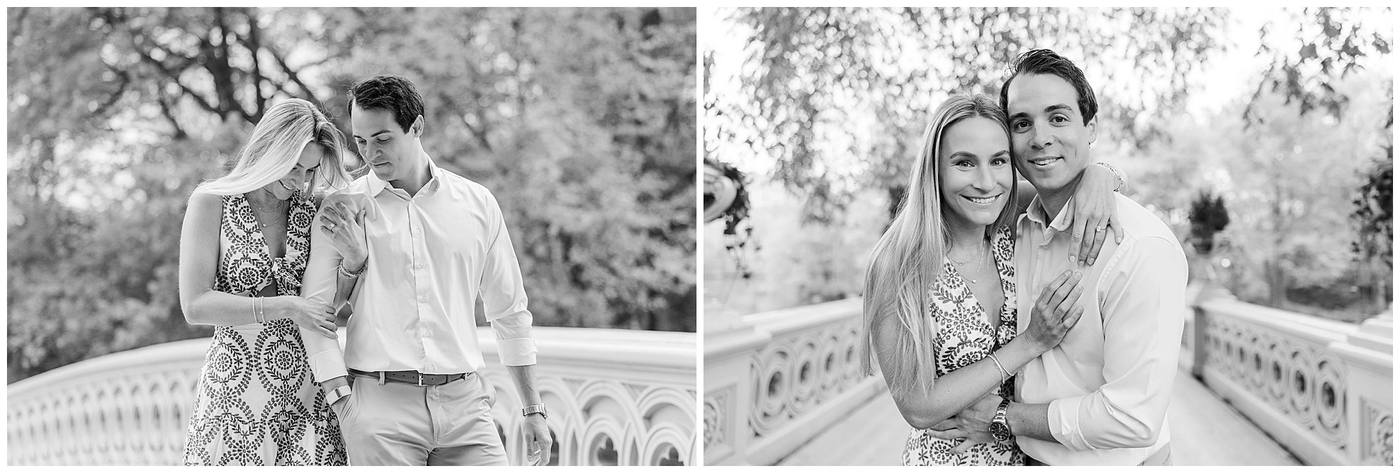 Stunning central park engagement photoshoot