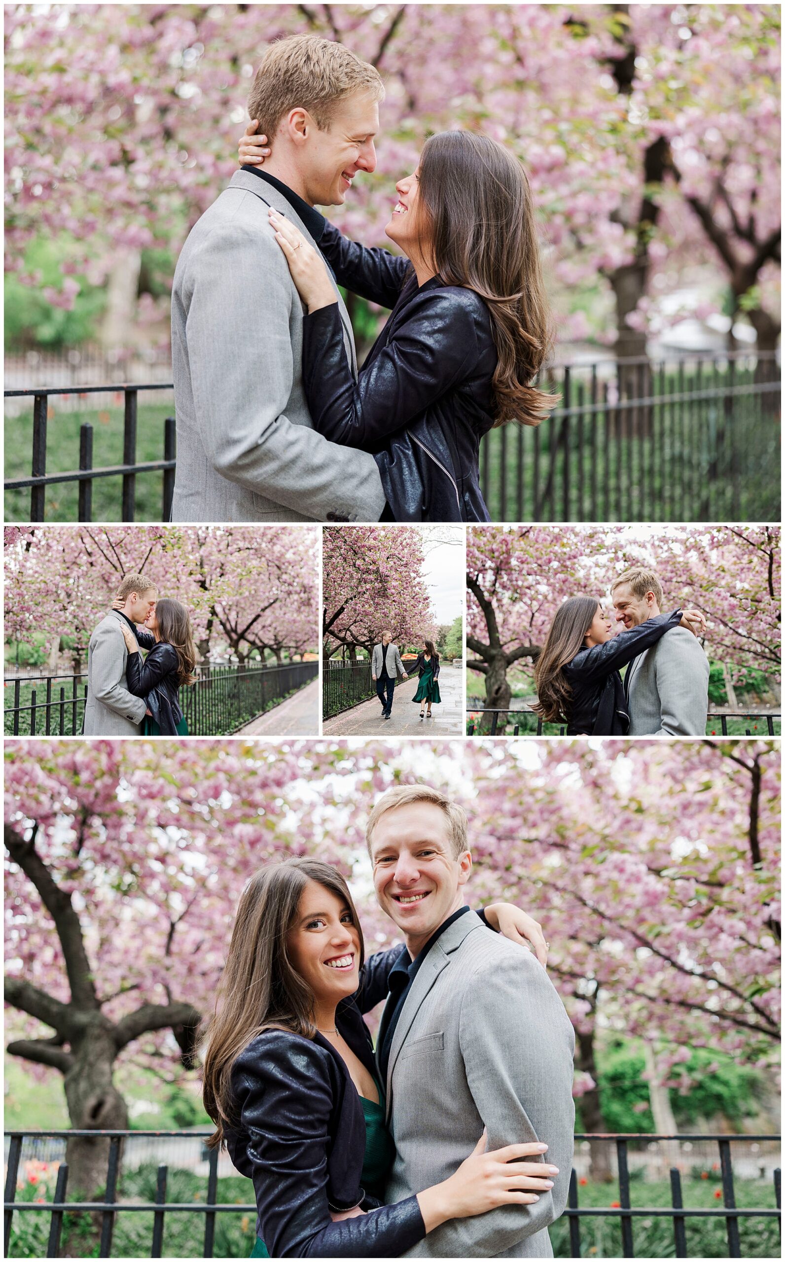 Terrific carl schurz park engagement shoot in Spring