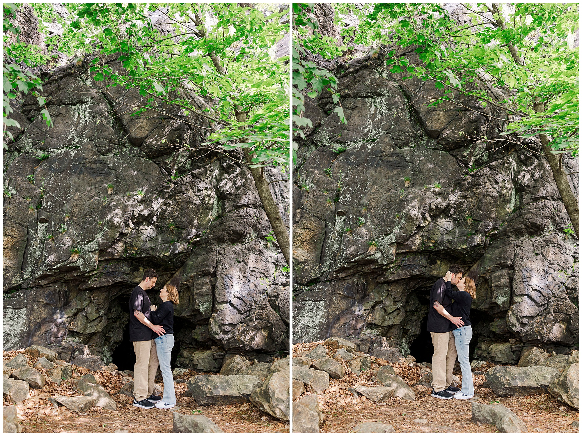 Flawless little stony point park engagement shoot